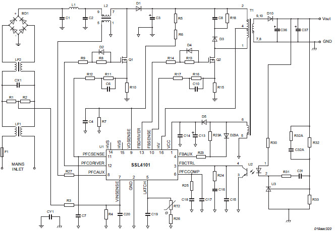 AN11054 Reference Design | AC to DC Single Output Power Supplies ...