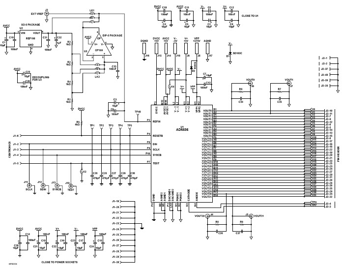 EVAL-AD5535EBZ Schematic