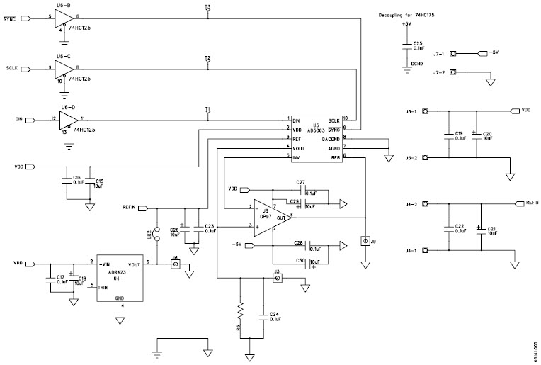 EVAL-AD5063EBZ Schematic (Sheet 2 of 3 )