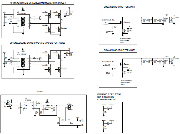 DC1184A Board Schematic (Sheet 2 of 2)