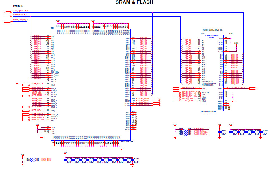 Flash & SRAM (Sheet 16 of 30 )