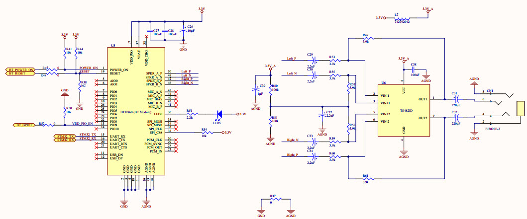BT Module (Sheet 5 of 5)