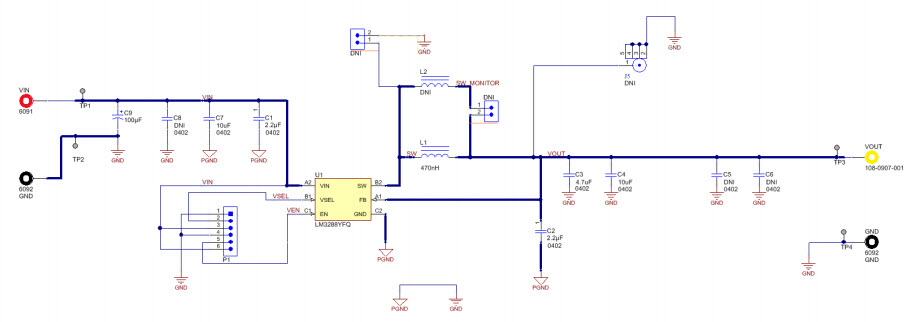 Eng3281 Mini LM3281EVM Reference Design | DC to DC Single Output Power Supplies ...