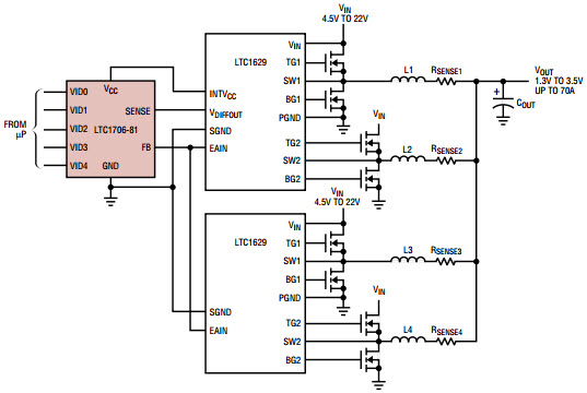 LTC1706-81_Typical Application Reference Design | DC to DC Single ...