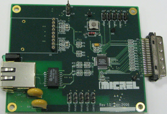 ＦＴ-100 (100w) KSZ8041FTL-EVAL Reference Design | Ethernet Card | Arrow.com