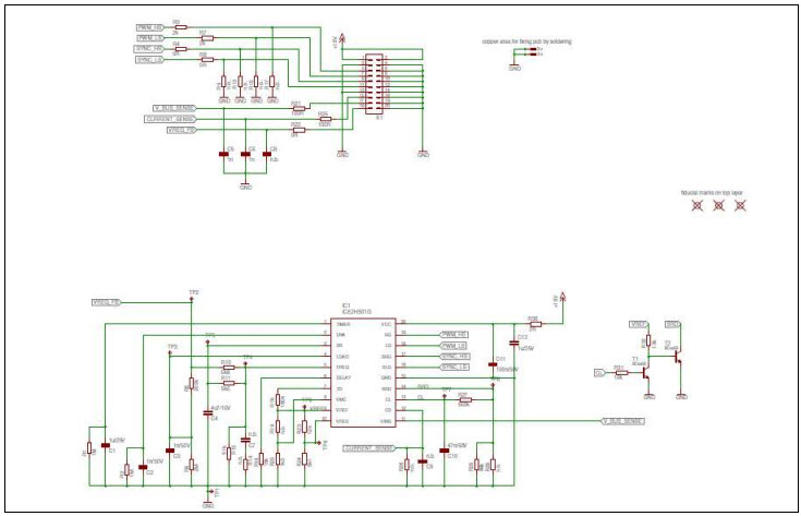Front-end of 3phs Power Meter Design (Sheet 6 of 7)