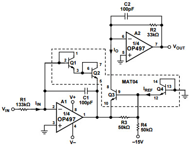 OP497_Typical Application Reference Design | Analog