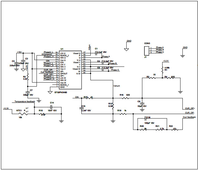 Steval Ihm038v1 Reference Design Fan Motor Control Arrow Com Image