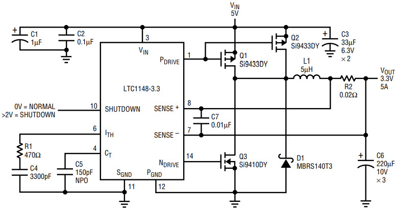 AN54 Reference Design | DC to DC Single Output Power Supplies | Arrow.com