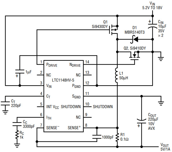AN54 Reference Design | DC to DC Single Output Power Supplies | Arrow.com