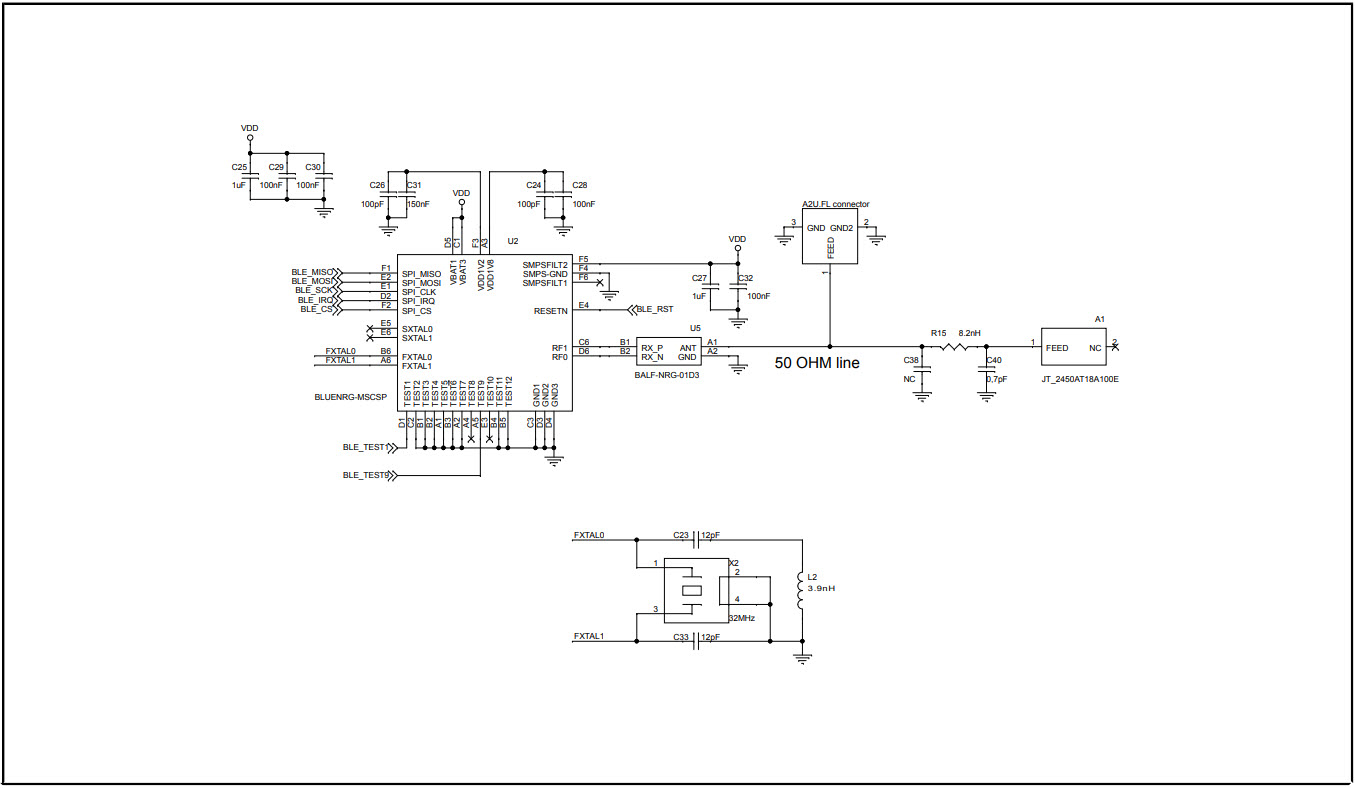 BlueNRG-MS/Balf/Antenna (Sheet 11 of 12)