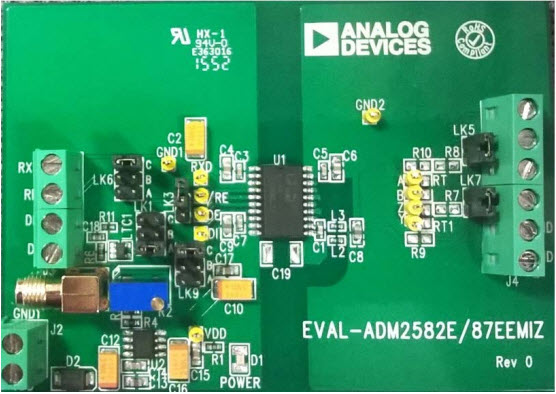 eval adm2587eemiz reference design rs 485 interface arrow comAdm2587e Features Isolated Rs 485 Rs 422 On Rs 485 Half Duplex Wiring #6