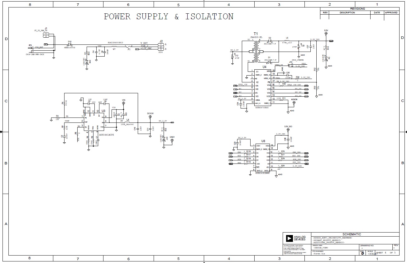 EVAL-CN0385-FMCZ Schematic (Sheet 5 of 6 )