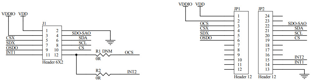 STEVAL-MKIGIBV2 Board Schematic (Sheet 3 of 3)